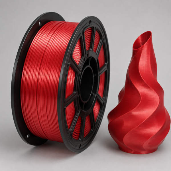 FilameFilamento PLA Silk Vermelho 1,75mm – 1kg -15% OFF
