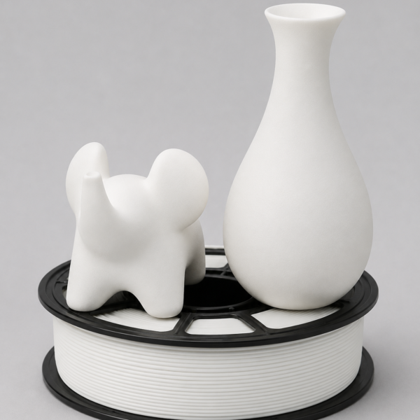 Filamento PLA Matte Branco 1,75mm – 1kg