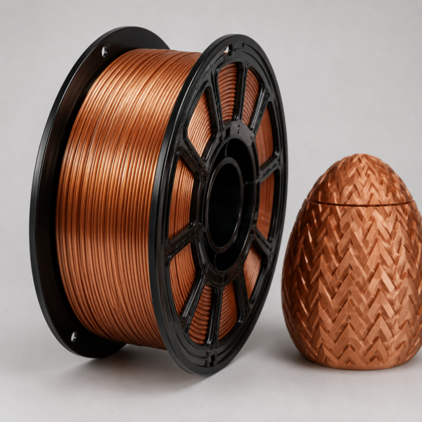 Filamento PLA Silk Bronze 1,75mm – 1kg